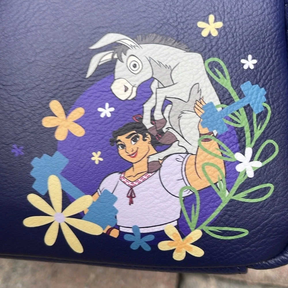 Disney Parks Loungefly Luisa Madrigal Encanto Mini Backpack New With Tag - Picture 8 of 16